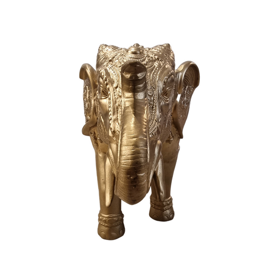 (TEST DRAFT) Gold Elephant Statue